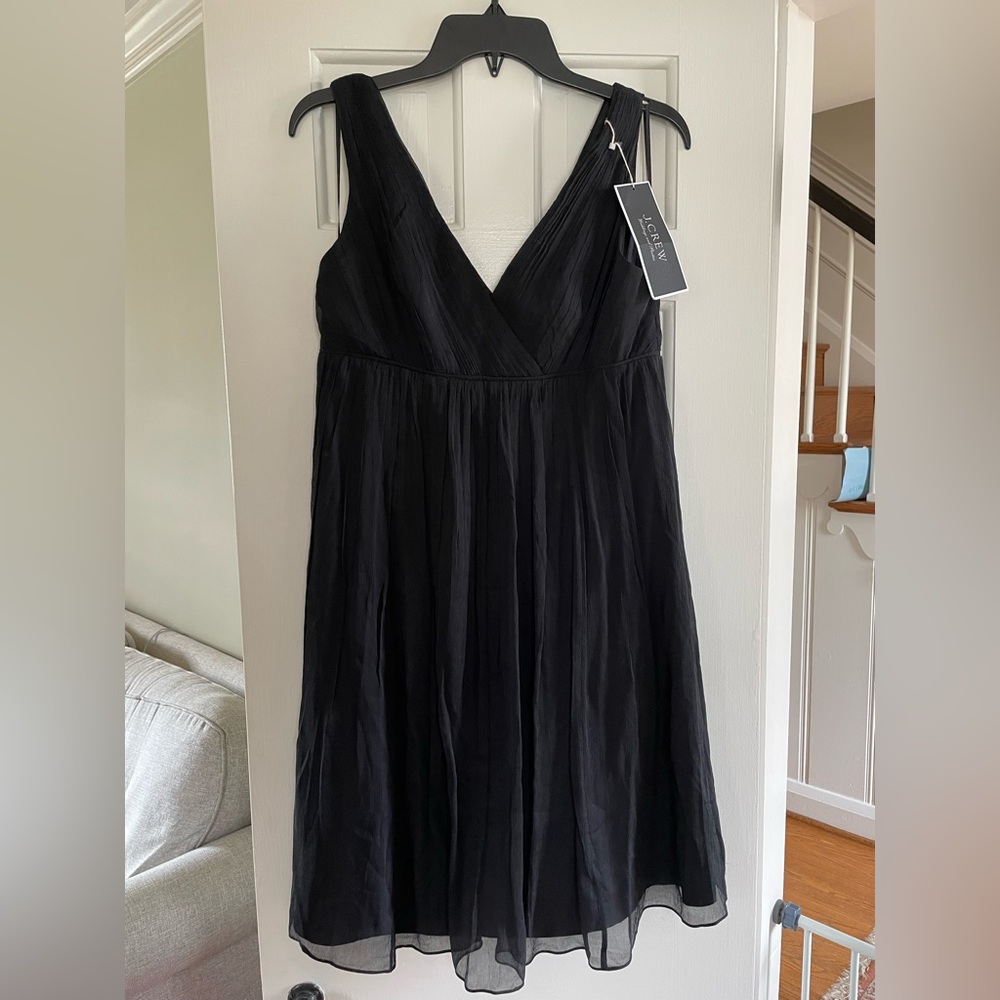 J. Crew NWT Chiffon Cocktail Dress